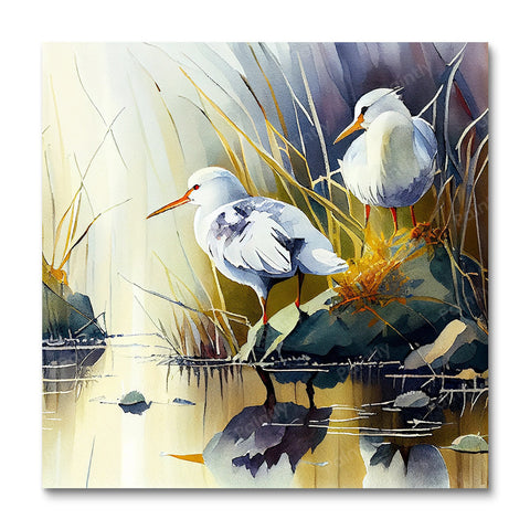 Birds by the River IV