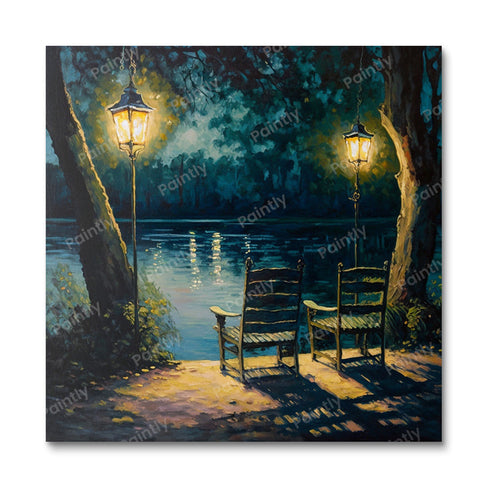Chairs by the Lake IX