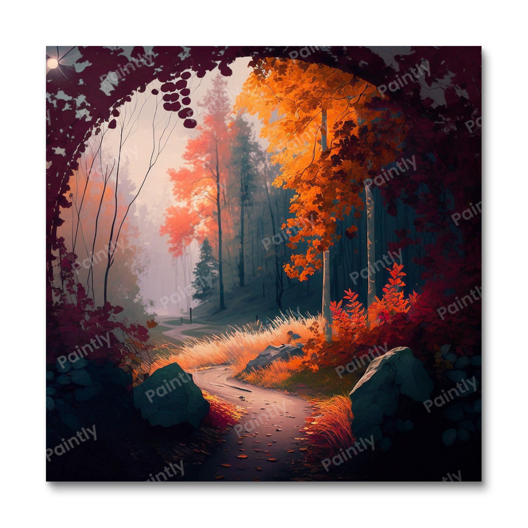 Grandeur of the Falling Leaves