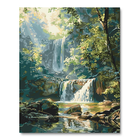 Lush Waterfall